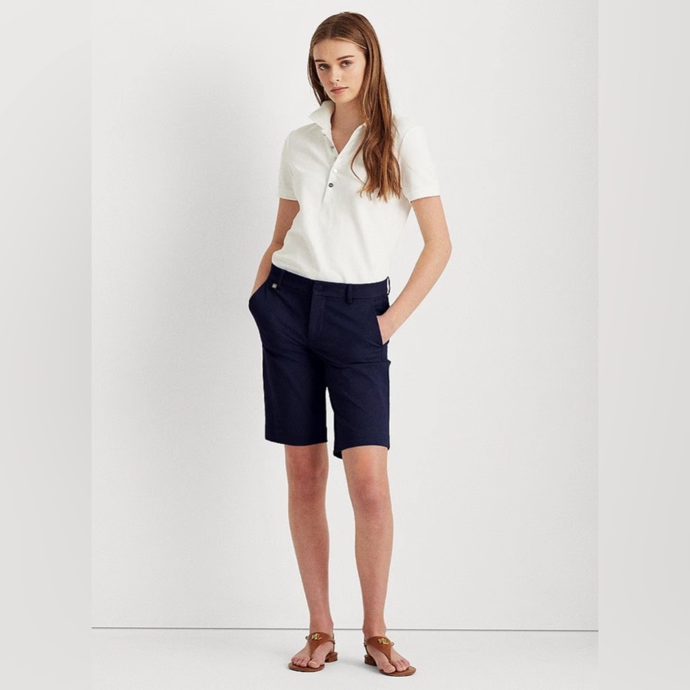 Lauren Ralph Lauren Stretch Cotton Shorts